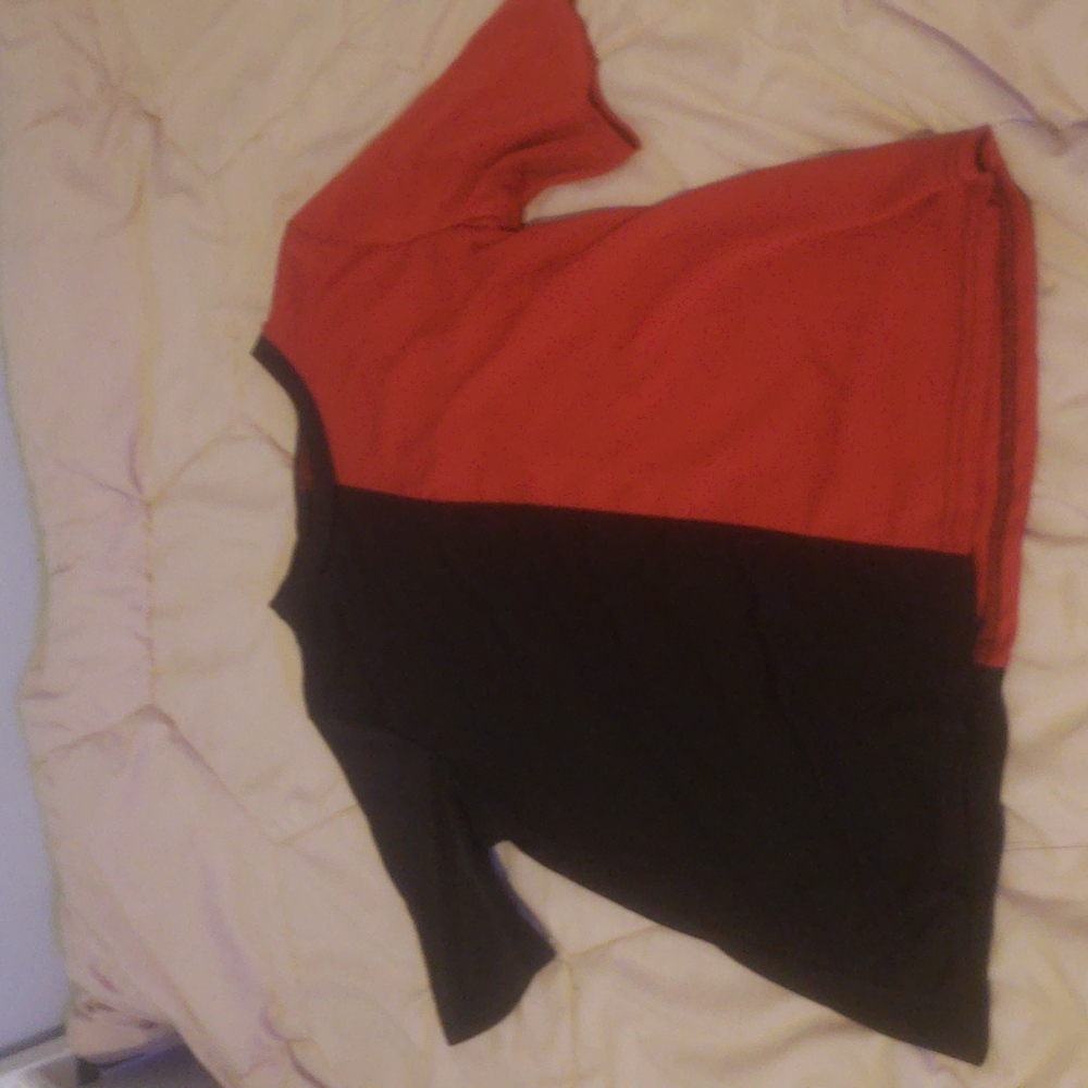 Black Red Regular TShirt